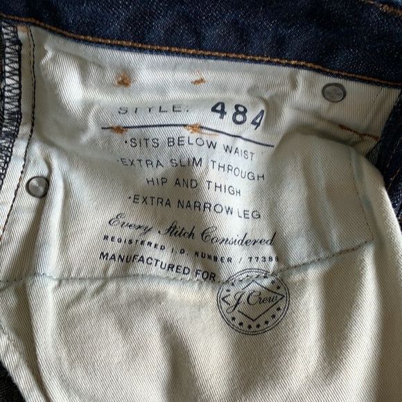 J. Crew 484 Jeans - Picture 5 of 5